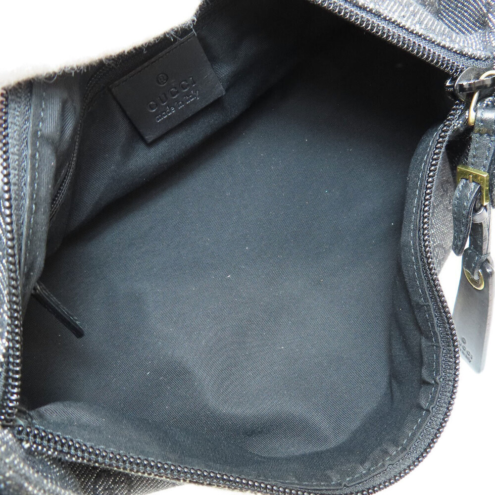 Gucci One Shoulder Hobo GG Shoulder Bag Canvas - Picture 5 of 11